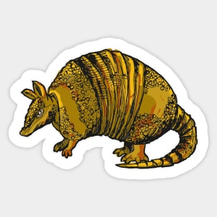 Armadillo Sticker